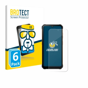 Parte frontale di una confezione del prodotto con il logo del marchio BROTECT. Accanto è raffigurato il dispositivo Hammer Iro