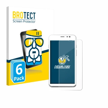 Parte frontale di una confezione del prodotto con il logo del marchio BROTECT. Accanto è raffigurato il dispositivo Pax CCV Fl