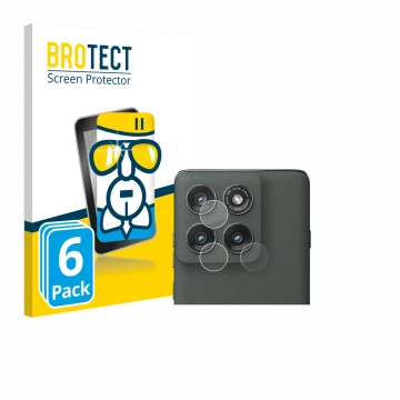 Parte frontale di una confezione del prodotto con il logo del marchio BROTECT. Accanto è raffigurato il dispositivo Motorola E