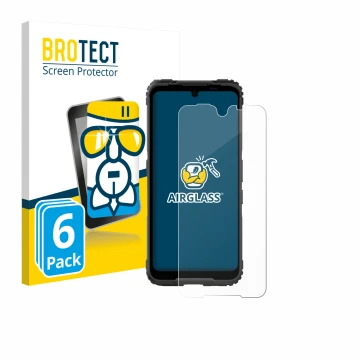 Parte frontale di una confezione del prodotto con il logo del marchio BROTECT. Accanto è raffigurato il dispositivo Hammer Bla