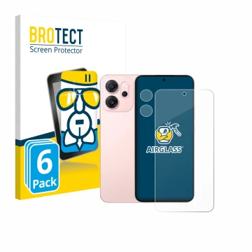 Parte frontale di una confezione del prodotto con il logo del marchio BROTECT. Accanto è raffigurato il dispositivo Oppo Reno 