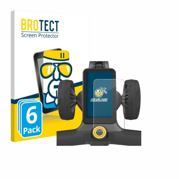 Parte frontale di una confezione del prodotto con il logo del marchio BROTECT. Accanto è raffigurato il dispositivo PowaKaddy 