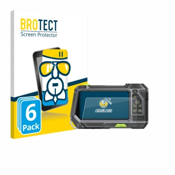Parte frontale di una confezione del prodotto con il logo del marchio BROTECT. Accanto è raffigurato il dispositivo Teslong NT