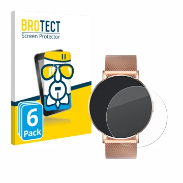 Parte frontale di una confezione del prodotto con il logo del marchio BROTECT. Accanto è raffigurato il dispositivo Levowatch 