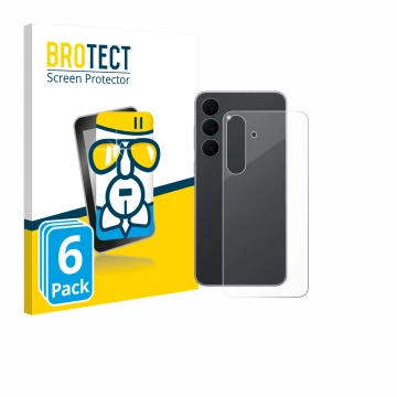 Parte frontale di una confezione del prodotto con il logo del marchio BROTECT. Accanto è raffigurato il dispositivo Samsung Ga
