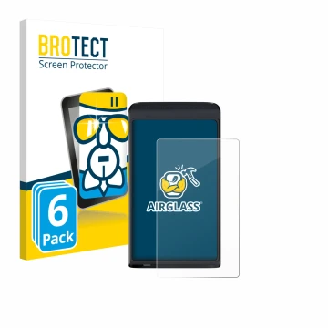 Parte frontale di una confezione del prodotto con il logo del marchio BROTECT. Accanto è raffigurato il dispositivo Vasco Tran