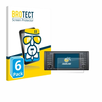 Parte frontale di una confezione del prodotto con il logo del marchio BROTECT. Accanto è raffigurato il dispositivo Eonon E39A