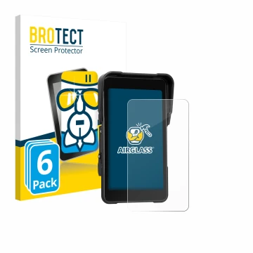 Parte frontale di una confezione del prodotto con il logo del marchio BROTECT. Accanto è raffigurato il dispositivo CAMECHO Mo