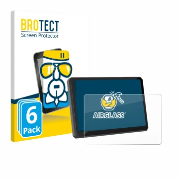 Parte frontale di una confezione del prodotto con il logo del marchio BROTECT. Accanto è raffigurato il dispositivo Carpuride 
