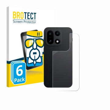 Parte frontale di una confezione del prodotto con il logo del marchio BROTECT. Accanto è raffigurato il dispositivo OnePlus 15