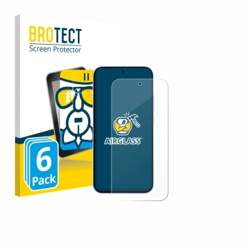 Parte frontale di una confezione del prodotto con il logo del marchio BROTECT. Accanto è raffigurato il dispositivo Oppo Reno 