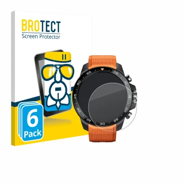 Parte frontale di una confezione del prodotto con il logo del marchio BROTECT. Accanto è raffigurato il dispositivo Xiaomi Mib