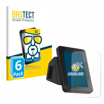 Parte frontale di una confezione del prodotto con il logo del marchio BROTECT. Accanto è raffigurato il dispositivo Anycubic K