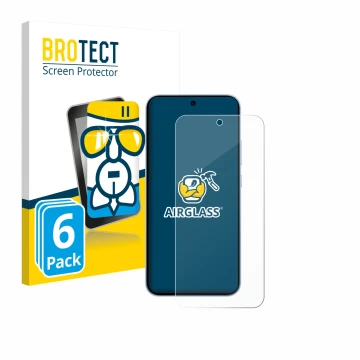 Parte frontale di una confezione del prodotto con il logo del marchio BROTECT. Accanto è raffigurato il dispositivo Oppo Reno 
