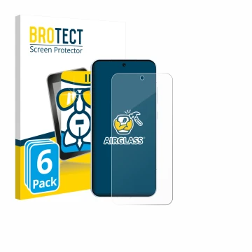 Parte frontale di una confezione del prodotto con il logo del marchio BROTECT. Accanto è raffigurato il dispositivo Oppo Find 