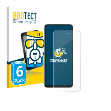 Parte frontale di una confezione del prodotto con il logo del marchio BROTECT. Accanto è raffigurato il dispositivo Oppo A5 En