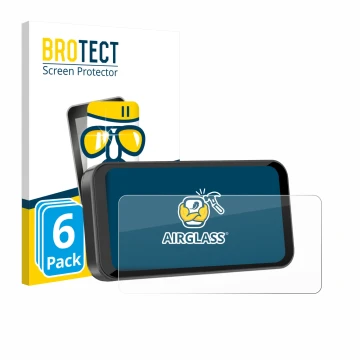 Parte frontale di una confezione del prodotto con il logo del marchio BROTECT. Accanto è raffigurato il dispositivo Carpuride 