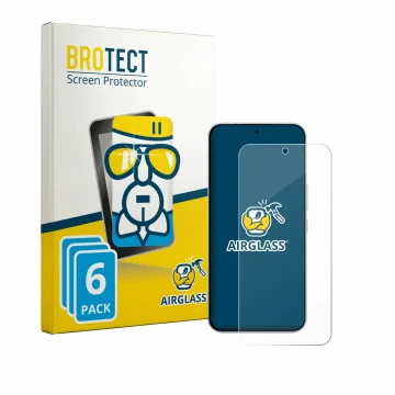 Parte frontale di una confezione del prodotto con il logo del marchio BROTECT. Accanto è raffigurato il dispositivo Oppo K15 P