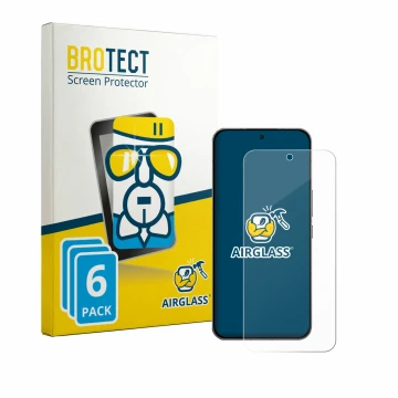 Parte frontale di una confezione del prodotto con il logo del marchio BROTECT. Accanto è raffigurato il dispositivo Oppo K15 P