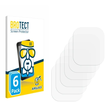Parte frontale di una confezione del prodotto con il logo del marchio BROTECT. Accanto si trova la protezione per lo schermo c
