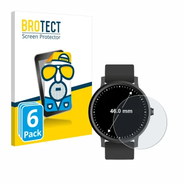 Parte frontale di una confezione del prodotto con il logo del marchio BROTECT. Accanto è raffigurato il dispositivo Orologi (C