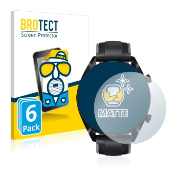 Parte frontale di una confezione del prodotto con il logo del marchio BROTECT. Accanto è raffigurato il dispositivo Huawei Wat