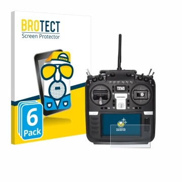 Parte frontale di una confezione del prodotto con il logo del marchio BROTECT. Accanto è raffigurato il dispositivo Radiomaste