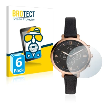 Parte frontale di una confezione del prodotto con il logo del marchio BROTECT. Accanto è raffigurato il dispositivo Fossil Mon
