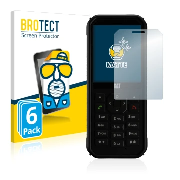 Parte frontale di una confezione del prodotto con il logo del marchio BROTECT. Accanto è raffigurato il dispositivo Caterpilla