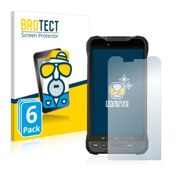 Parte frontale di una confezione del prodotto con il logo del marchio BROTECT. Accanto è raffigurato il dispositivo UniStrong 