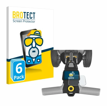 Parte frontale di una confezione del prodotto con il logo del marchio BROTECT. Accanto è raffigurato il dispositivo PowaKaddy 