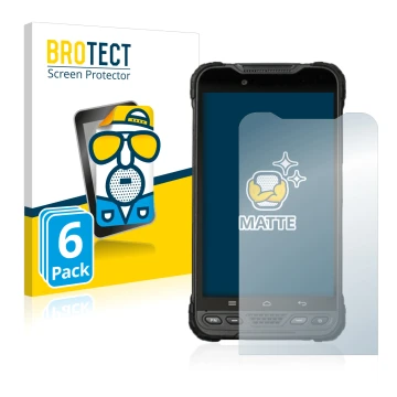 Parte frontale di una confezione del prodotto con il logo del marchio BROTECT. Accanto è raffigurato il dispositivo UniStrong 