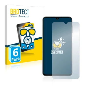 Parte frontale di una confezione del prodotto con il logo del marchio BROTECT. Accanto è raffigurato il dispositivo Samsung Ga