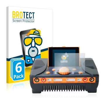 Parte frontale di una confezione del prodotto con il logo del marchio BROTECT. Accanto è raffigurato il dispositivo Junsi iCha