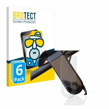 Parte frontale di una confezione del prodotto con il logo del marchio BROTECT. Accanto è raffigurato il dispositivo NIU KQi3 S