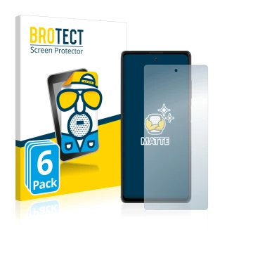 Parte frontale di una confezione del prodotto con il logo del marchio BROTECT. Accanto è raffigurato il dispositivo Blackview 