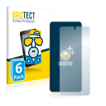 Parte frontale di una confezione del prodotto con il logo del marchio BROTECT. Accanto è raffigurato il dispositivo OnePlus 10