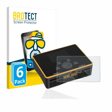 Parte frontale di una confezione del prodotto con il logo del marchio BROTECT. Accanto è raffigurato il dispositivo Junsi iCha
