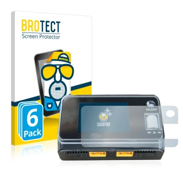 Parte frontale di una confezione del prodotto con il logo del marchio BROTECT. Accanto è raffigurato il dispositivo ToolkitRC 