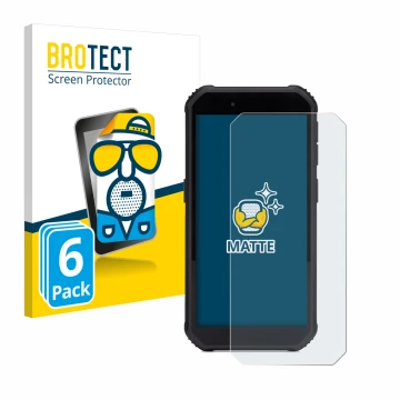 Parte frontale di una confezione del prodotto con il logo del marchio BROTECT. Accanto è raffigurato il dispositivo SkyCaddie 