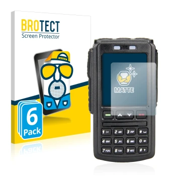 Parte frontale di una confezione del prodotto con il logo del marchio BROTECT. Accanto è raffigurato il dispositivo AnyTone BT