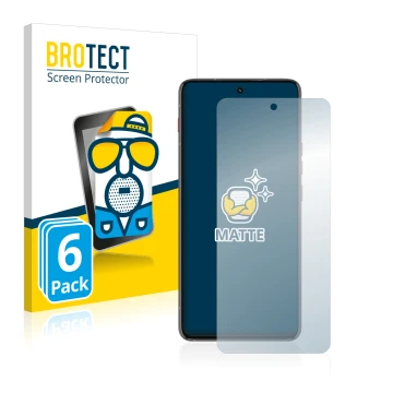 Parte frontale di una confezione del prodotto con il logo del marchio BROTECT. Accanto è raffigurato il dispositivo Motorola T