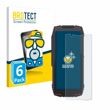 Parte frontale di una confezione del prodotto con il logo del marchio BROTECT. Accanto è raffigurato il dispositivo Cubot King