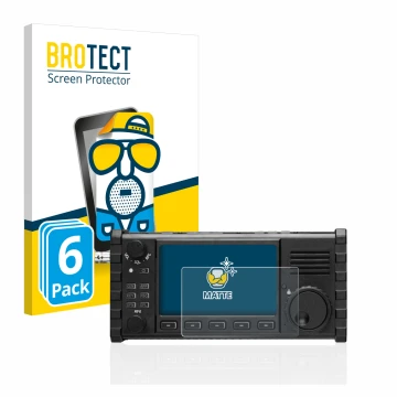Parte frontale di una confezione del prodotto con il logo del marchio BROTECT. Accanto è raffigurato il dispositivo Xiegu X610