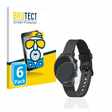 Parte frontale di una confezione del prodotto con il logo del marchio BROTECT. Accanto è raffigurato il dispositivo Doro Watch