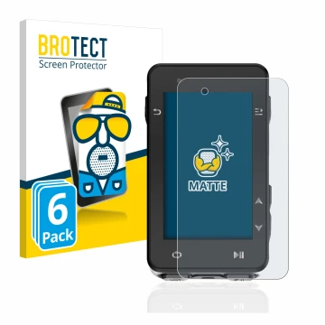 Parte frontale di una confezione del prodotto con il logo del marchio BROTECT. Accanto è raffigurato il dispositivo iGPSPORT i