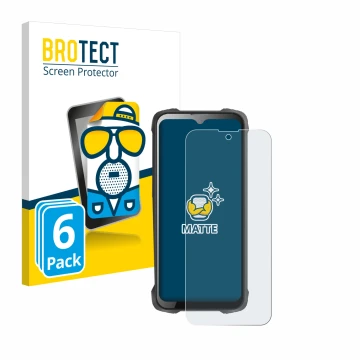 Parte frontale di una confezione del prodotto con il logo del marchio BROTECT. Accanto è raffigurato il dispositivo Cubot King