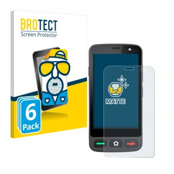 Parte frontale di una confezione del prodotto con il logo del marchio BROTECT. Accanto è raffigurato il dispositivo Brondi Ami