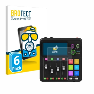 Parte frontale di una confezione del prodotto con il logo del marchio BROTECT. Accanto è raffigurato il dispositivo Rode Rodec