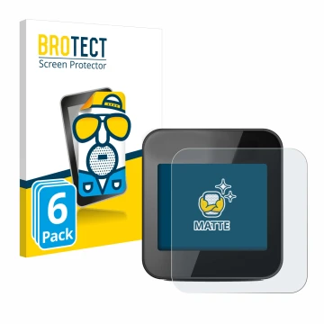 Parte frontale di una confezione del prodotto con il logo del marchio BROTECT. Accanto è raffigurato il dispositivo Cycplus GP